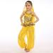 mveomtd Handmade Children Girl Belly Dance Kids Belly Dancing Egypt Dance Cloth Toddler Girl Outfit Girl Active Wear