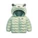 Unisex Baby Winter Jacket Down Cotton Windproof Warm Winter Coats Baby Boys Girls Down Jacket Winter Outwear Padded Windproof Coats Snow Outdoor Jackets 12 Months-4 Years