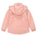 Mrat Children s Hooded Windproof Jacket Boys Girls Hooded Jacket Cotton Lining Warm Windproof Jacket Kids Full Zip Drawstring Coat Raincoat Tops 7-8 Years