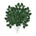 10 pcs Decorative Simulation Rose Leaf Green Plant Ornament for Decoration use