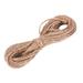 Hemp Rope Delaman 8M Jute Twine String Hemp Rope Natural Brown for Hang Tag Jewelry Necklace Making DIY Craft