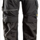 Snickers RuffWork Canvas+ Work Trousers+ - Black/Black - 162