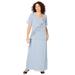 Plus Size Women's Popover Dress by Woman Within in Pearl Grey (Size 36 W)