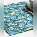 J. Crew Dining | Jcrew Liberty London Set-Of-Four Place Mats | Color: Blue/Green | Size: Os
