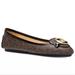 Michael Kors Shoes | Michael Kors Lillie Moccasin Flats Brown Logo 5.5 | Color: Brown | Size: 5.5