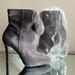 Michael Kors Shoes | Michael Kors Remi Suede Fur Ankle Boots | Color: Gray | Size: 8.5