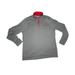 Under Armour Shirts | Men’s Under Armour Pullover 1/4 Zip Long Sleeve Shirt Sz Large Gray Red Coldgear | Color: Gray/Red | Size: L