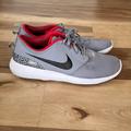 Nike Shoes | Men’s Nike Roshe G Golf Shoes Size 12 | Color: Gray/Red | Size: 12