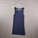American Eagle Outfitters Tops | American Eagle Tank Top Womens Small Blue Solid Plain Basic Scoop Neck Shirt | Color: Blue | Size: S
