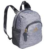 Adidas Bags | Bnwot Adidas Linear 3 Mini Backpack With Extra Front Compartment In Gray | Color: Gray | Size: Os