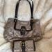Coach Bags | Matching Coach Bag And Wallet. Used Like New. | Color: Tan | Size: Os