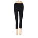 Nike Active Pants - Super Low Rise Skinny Leg Cropped: Black Activewear - Women's Size Small