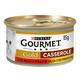 Purina Gourmet Gold Aufläufe nass Katzen mit Rindfleisch und Huhn in Sauce mit Tomaten, 24 Dosen à 85 g