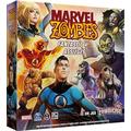 Asmodee Cmon Marvel Zombies - Expansion: Fantastic 4 Besiegés - Un Jeu Zombicide - Board Games - Miniatures Games - Cooperative Games - Ages 14+ - French Version