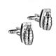 Jewelry Cufflinks Men's Set Vintage Silver Color Cufflinks Wedding Party Decoration Mens Shirt Cuff Link Garment Accessories