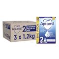 Aptamil 2 Follow On Baby Milk Powder, 6-12 Months, 1.2K (Pack of 3)