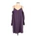 Le Kate Casual Dress - Slip dress: Purple Dresses - Women's Size Large