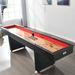 Elevat Home Shuffleboard Table Manufactured Wood/Solid Wood in Brown | 30 H x 24.01 W x 107.87 D in | Wayfair ZOW1303SXFGWDCO1Z1