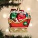 Old World Christmas M&M'S in Sleigh Blown Glass Hanging Figurine Ornament Glass | 2.5 H x 3.75 W x 4 D in | Wayfair 32606