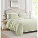 RT Designer's Collection Caitlyn Pinsonic Quilt Set Polyester Quilt Set in Green | King Quilt + 2 Standard Shams | Wayfair BSC42882K