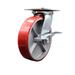 Service Caster Heavy Duty Poly on Cast Iron Caster w/ Ball Bearing & Brake | 7.5 H x 12 W x 12 D in | Wayfair SCC-35S820-PUB-RS-SLB