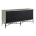 17 Stories Tamberly 6 Drawer 63" W Solid Wood Double Dresser Wood in Black/Brown | 32 H x 63 W x 21 D in | Wayfair 049FA52D06644E22BFC13D5A793CB2A1