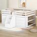 Harriet Bee Jacoree Full/Double Standard Bed Wood in White | 42.8 H x 105.7 W x 78.7 D in | Wayfair 68F91E3DD68A4769B488B673663A6FFB