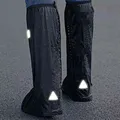 Couvre-chaussures imperméables à tube haut optique couvre-chaussures de pluie équipement de neige