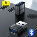 Baseus USB Adattatore Bluetooth Bluetooth 5.1 Ricevitore audio musicale Trasmettitore per PC Altoparlante Laptop Mouse wireless Trasmettitore USB