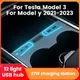 Licht 27w Schnell ladegerät USB-Hub für Tesla Modell 3 Tesla Modell y 2013-2017 mit Blende