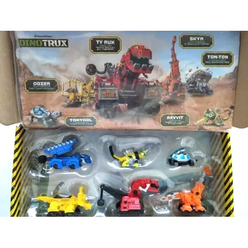 Mit Original Box Dinotrux Dinosaurier Lkw Abnehmbare Dinosaurier Spielzeug Auto Mini Modelle kinder