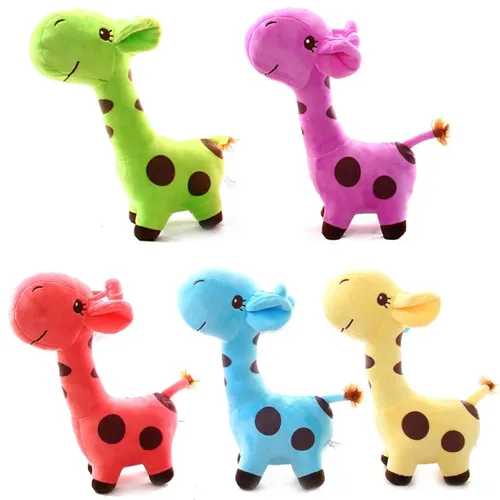 18*8cm neue kawaii Plüsch giraffe Stofftier Cartoon Puppe weichen niedlichen Plüsch lustig für Kind