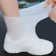 Wasserdichte Übers chuhe Silikon rutsch feste Regens tiefel Unisex Sneakers Protector für wieder