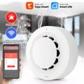 Tuya Smart Wifi Rauchmelder Wireless Independent Rauchmelder Home Security Sensor Brandschutz gerät