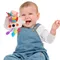 1pc montessori Spielzeug für Baby niedliche Flaschenform Baby sensorische Beiß spielzeug mit