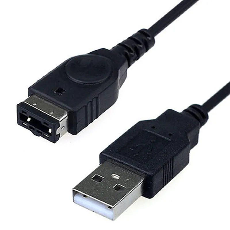 1PC Schwarz USB Lade Advance Linie Kabel Ladegerät Kabel Für/SP/GBA/GameBoy/Nintendo/DS Image