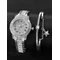 Luxus Kristall Frauen Armband Uhren Top Marke Mode Diamant Damen Quarzuhr Stahl weibliche Armbanduhr