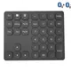 Bogen Dual Bluetooth numerische Tastatur wiederauf ladbare drahtlose Nummer numpad für iPad Laptop