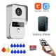 Tuya APP Smart POE IP Video Citofono WIFI Videocitofono Campanello per porte WIFI Campanello Telecamera Allarme Telecamera di sicurezza wireless 1080P