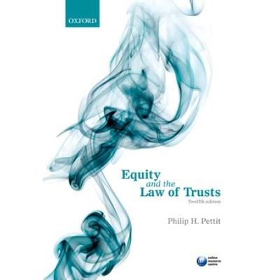 Equity And The Law Of Trusts
