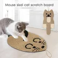 Kratz feste Sisal Katze Kratzer Brett Haustier Liege Spielzeug Pad haltbare Katze Kratz matte Indoor