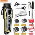 Kemei Haar Clipper Elektrische Haar Trimmer Professionelle männer haar clipper cordless bart trimmer