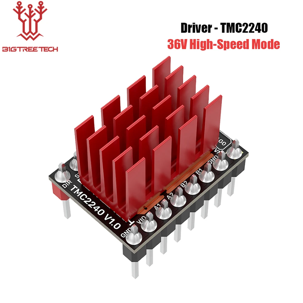 BIGTREETECH TMC2240 Schrittmotor Treiber Modul 3D Drucker Teile SPI Modus 36V High-Speed VS TMC2209 TMC5160 Für Octopus SKR Image