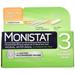 6 Pack - MONISTAT 3 Vaginal Antifungal 3-Day Treatment Combination Pack 1 ea