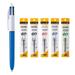 BIC Japan BIC 4-color ballpoint pen 1.0mm blue refill set 4CSMD-RF5