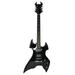 Zenison Heavy Metal Rock Style Electric Guitar Solid Wood Body Maple Black