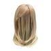 Skpblutn Human Hair Wig Brown Wig Wave Wigs Synthetic Fashion hair Women s Wig Hairshort wig Headband Wigs Multicolor