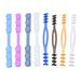 8pcs Mask Strap Adjuster Mask Band Adjustment Buckle Plastic Mask Ropes Hook Convenient Mask Accessories for Men Women (Assorted Color)