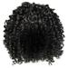 Skpblutn Human Hair Wig European And American Small Curly African Ladies Wig Rod Fluffy Fiber High Temperature Silk Headgear Suitable For Black Women Headband Wigs Pink