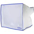 Dust and Water Resistant Silky Smooth Antistatic Vinyl CRT Monitor Dust Cover for 17 CRT Monitor (17.5W x16H x17.5D)